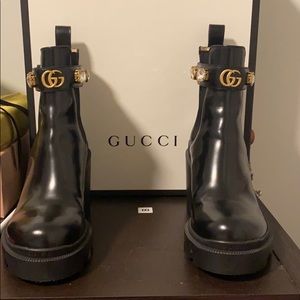 Gucci boots.